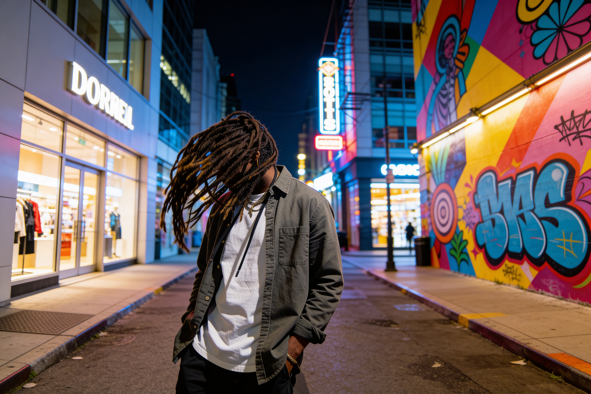 Harrison in the city